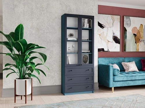 Стеллаж Билли Стольмин 39 Деним супер софт - фото 1