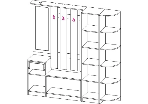Прихожая Машенька-14 - фото 2