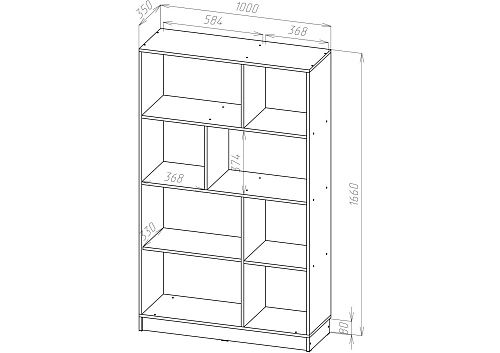 Стеллаж Сокол-10 - фото 2