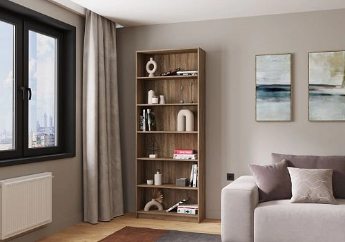 Стеллаж Карлос-002 Дуб Сонома - фото 1