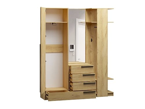 Прихожая Лорена Пакс-6 Дуб Золотистый - фото 3