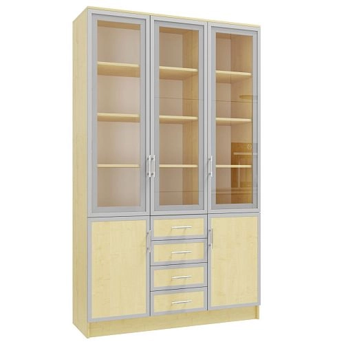 Книжный шкаф Альма-18 Клён - фото 3