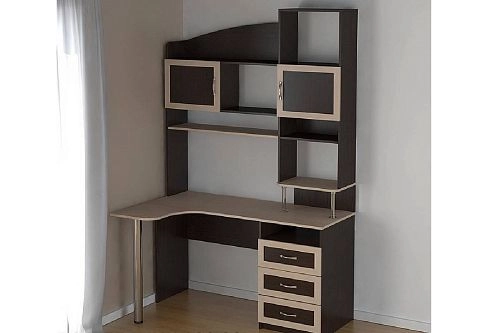 Компьютерный стол Мебелинк 100-23 рамка МДФ - фото 1