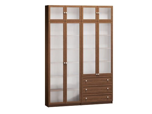 Шкаф для книг Билли-47 Орех Экко - фото 2