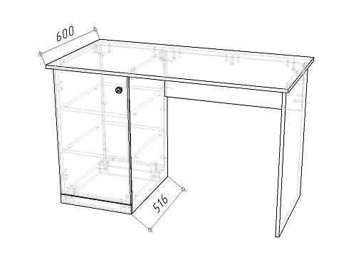 Стенка детская Стрекоза-1 Космея - фото 7
