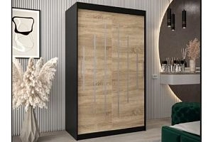 Валмиера-2 new Черный/Дуб Сонома