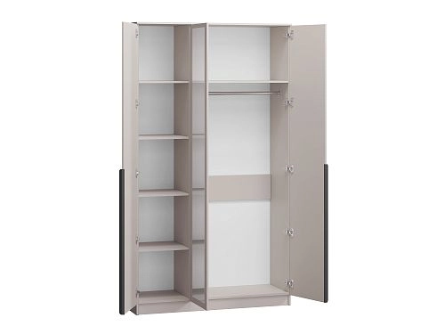 Шкаф распашной Марсель-3 с зеркалом Кашемир - фото 3