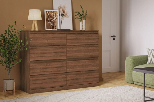 Комод Стефани Мальм-13 Орех Экко - фото 1