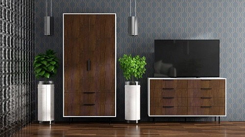 Стенка Верия-3 Белый - фото 1