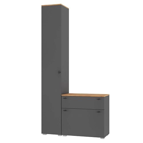 Прихожая Квели 5 Графит - фото 3