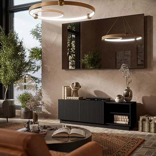 ТВ тумба Терни-3 Черный - фото 1