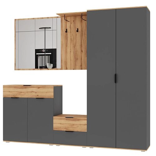 Прихожая Санти 1 Графит - фото 3