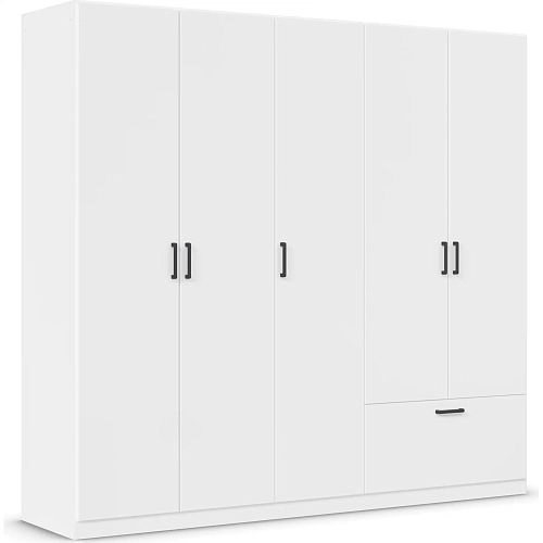 Шкаф распашной Бари-5 Белый - фото 2