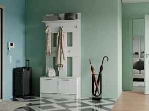 Ольга-1 перфорированная Белый