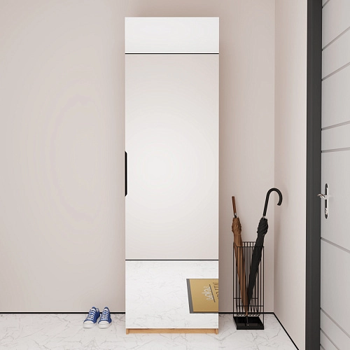 Пенал Астрис-2 с зеркалом Графит - фото 1