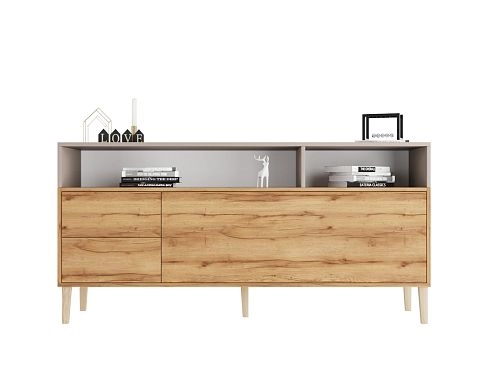 ТВ тумба Скарлет Дуб Золотистый - фото 4