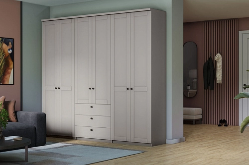 Шкаф распашной София РАХ-12 МДФ Кашемир - фото 1