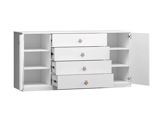 Комод Скарабей-3 Белый - фото 8