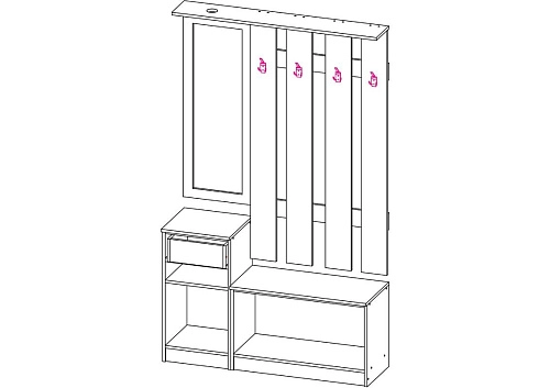 Прихожая Машенька-12 - фото 2