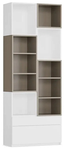 Стеллаж Олли-6 Кобальт Серый - фото 2