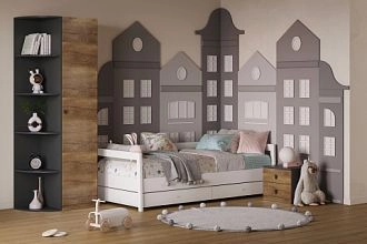 детская Банни-2 Дуб Мореный