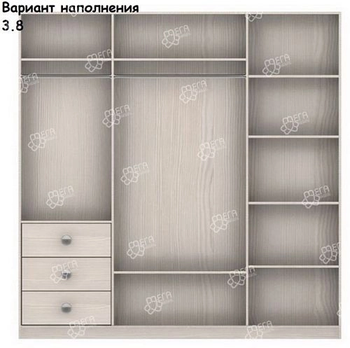 Шкаф-купе Амадеус-14 (мега 963/9372) - фото 2