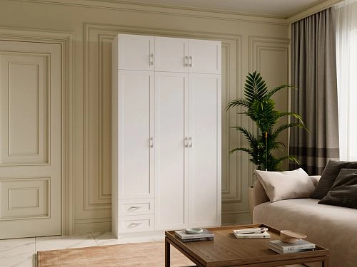 Шкаф распашной Зодиак 3.10+А МДФ - фото 1