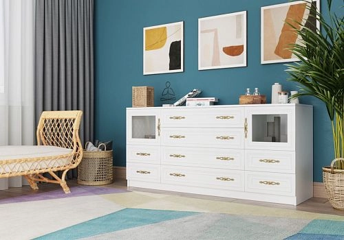 Комод Карлос-068 Белый - фото 4