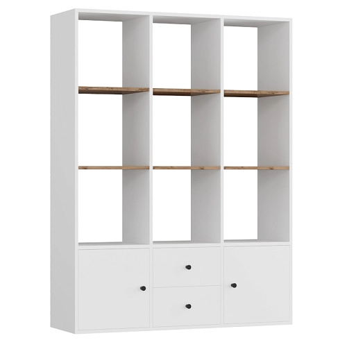 Стеллаж Оренсе-7 Белый - фото 2