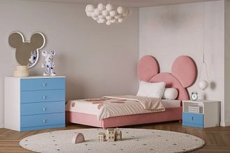 детская Банни-3 Пастельно-Синий