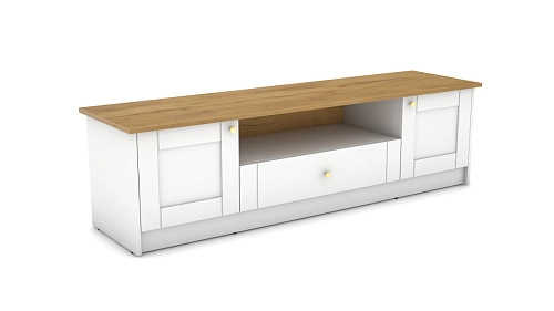 ТВ тумба Прато Белый - фото 1