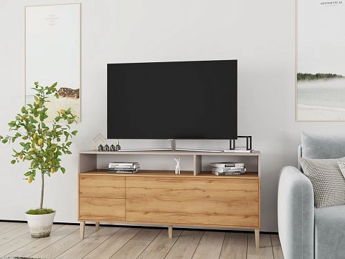 ТВ тумба Скарлет Дуб Золотистый - фото 1