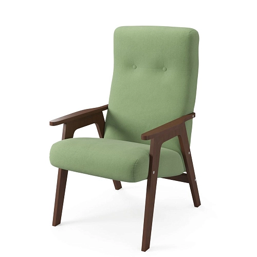 Кресло Ретро Maseri green 27 - фото 1