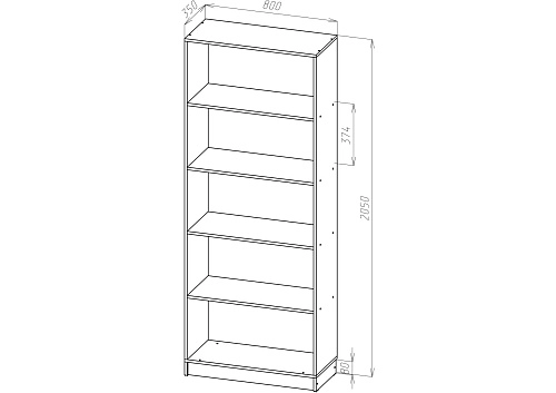 Стеллаж Сокол-30 - фото 2