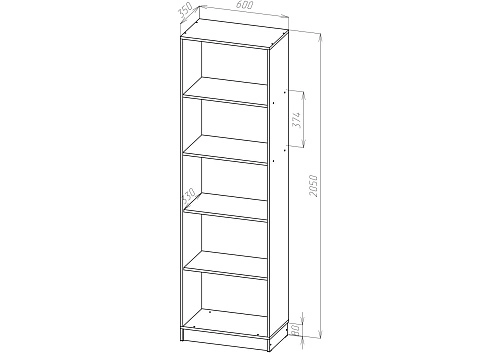 Стеллаж Сокол-19 - фото 2