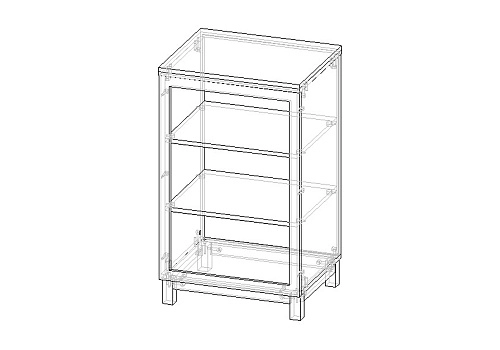 Стеллаж Техас-2 МДФ - фото 3