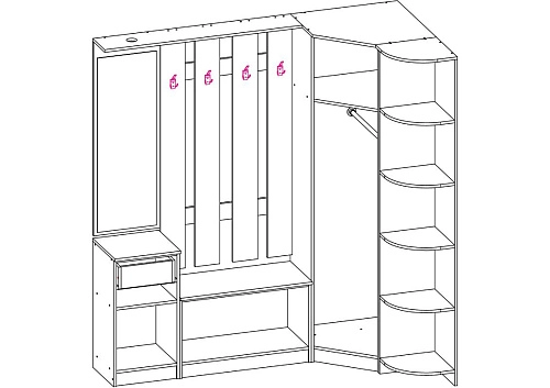 Прихожая Машенька-16 - фото 2