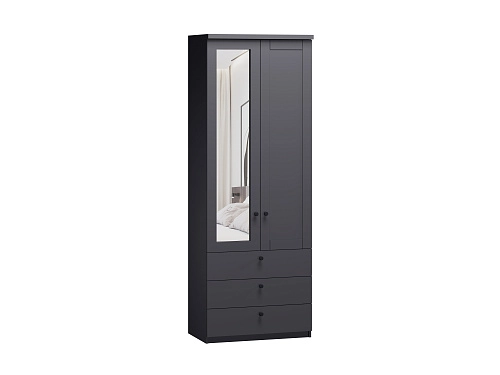 Шкаф распашной София РАХ-18 МДФ Графит - фото 2