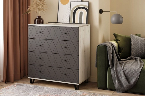 Комод Колорадо-4 МДФ - фото 1