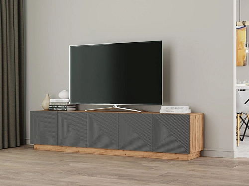 ТВ тумба Алиса 2 Серый - фото 1