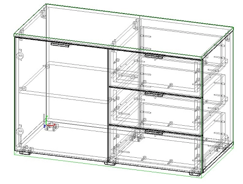 Комод Салерно NEW 3 Кашемир - фото 3