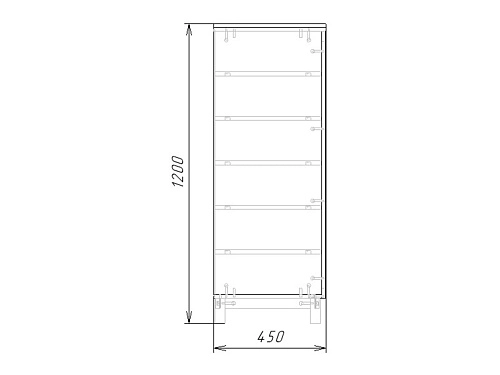 Стеллаж Техас-4 МДФ - фото 5