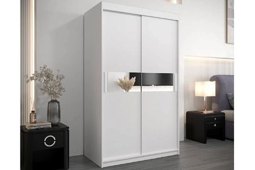 Шкаф-купе Бенито-1 Белый - фото 1