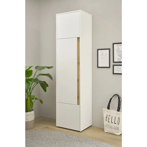 Шкаф распашной Анси-2 Белый - фото 1