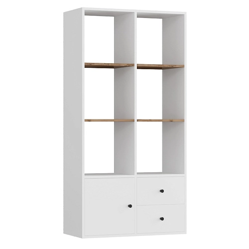 Стеллаж Оренсе-9 Белый - фото 2