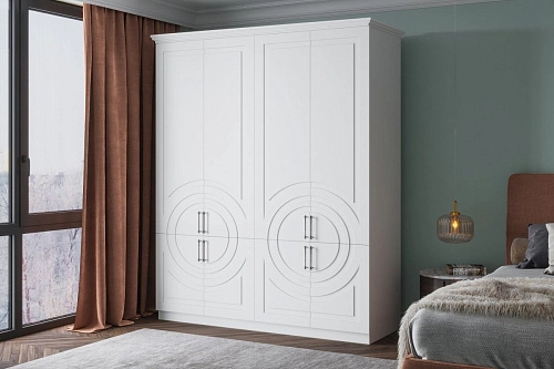 Шкаф распашной Орфей-3 МДФ - фото 1