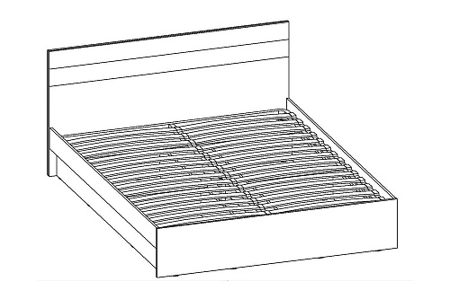 Кровать Милена, ширина-80 - фото 5
