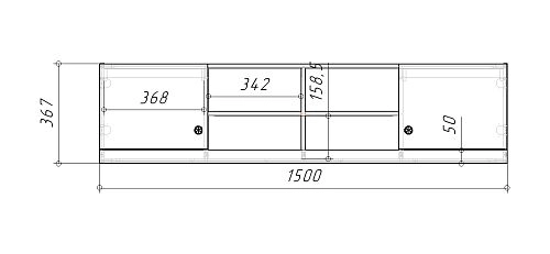 Антресоль Стрекоза Mini-4 Белый - фото 3