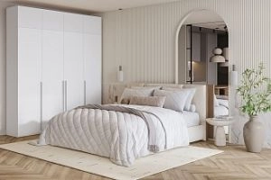 Лорена Бест-4 с антресолью Белый