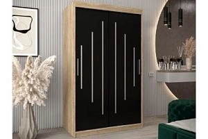 Валмиера-2 new Дуб сонома/Черный